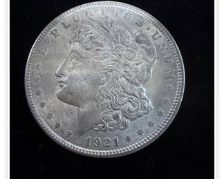 1921 Morgan Silver Dollar