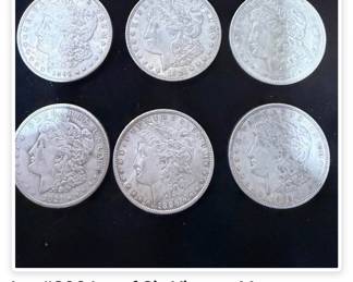 Morgan silver dollars