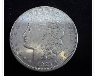 1921 Morgan Silver Dollar