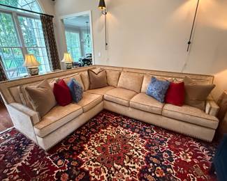 Custom Lexington sectional - 124 x 98