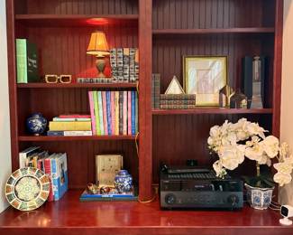 Yamaha Natural Sound AV Reciever TSR-7850, Collection of Ina Garten cookbooks, & home decor