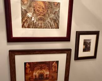 Gallo signed photographs of Italian Cathedrals