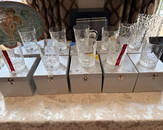 Waterford Snowflake Wishes Crystal Glasses