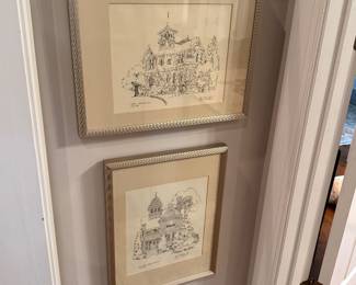 Steve Slaske signed prints of Wisconsin historical homes