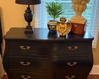 Arhaus Louis XV Bombe bedside chest