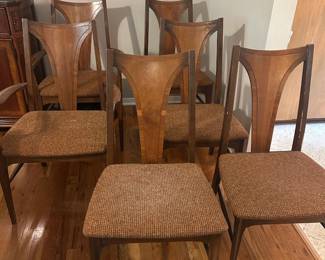 Midcentury modern Broyhill dining chair (set of 6)