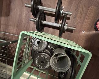 Free weight set