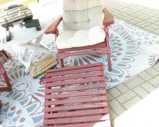 Adirondack chairs with ottoman 2 of these
