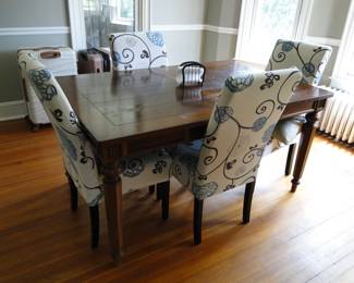 Dining Room table chairs (6 actually)