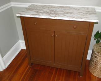 Corian/Marble top cabinet