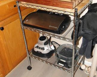 Just the Silver storage rack