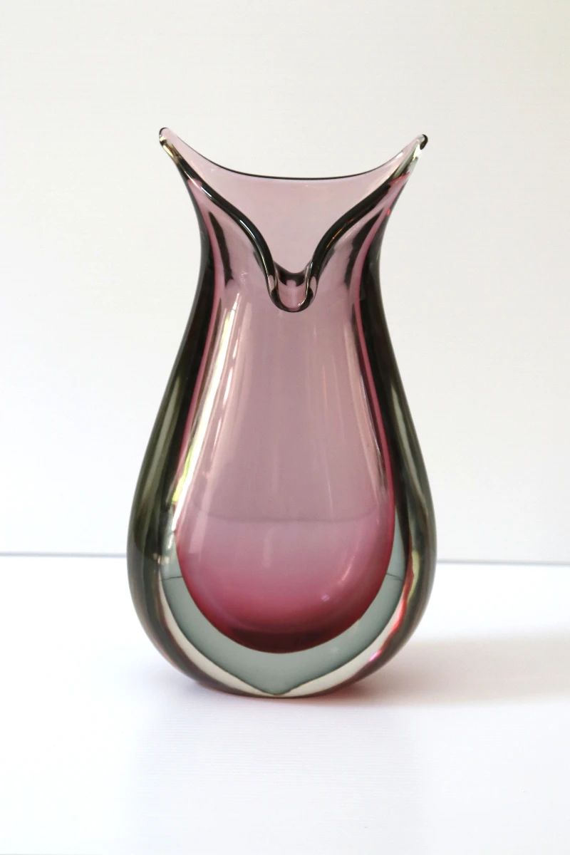 Kosta Boda Renate Stock Purple Sea Glass