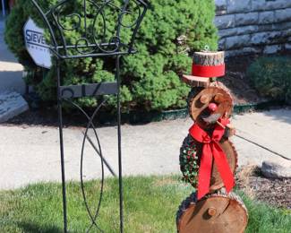 Lawn Decorations and Plant Stand