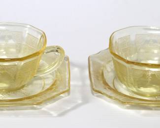 Yellow Depression Coffee/teacups