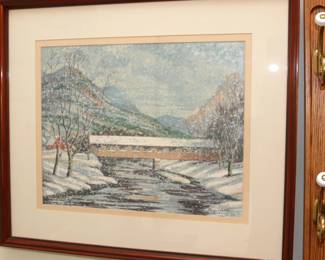 Covered Bridge by Harry Shokler