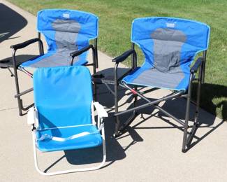 Folding Camping and Beach chairs