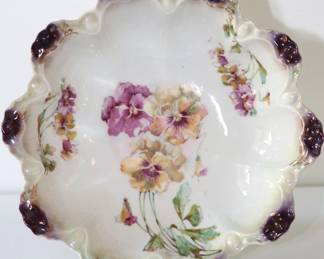 Hand Painted Porcelain Serving Bowl