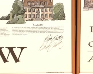 Dale Gallis signed Cleveland Art