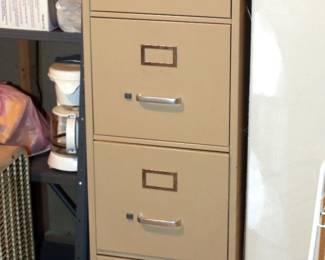 4 Drawer Letter File Cabinet