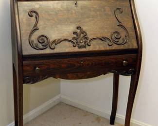 Victorian Drop Front Desk