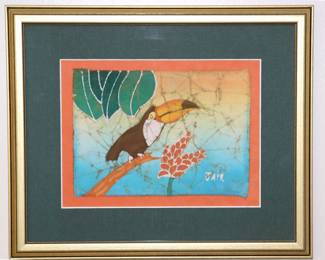 Batik Artwork of Toucan