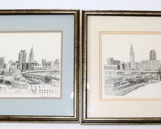 Cleveland Scenes by Paul Duda