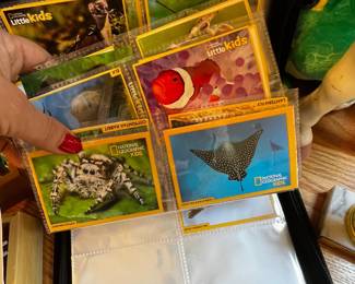 National Geographic Little Kids animal trading cards