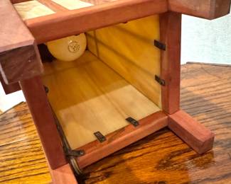 Handcrafted Arts & Crafts Mission Table Lamp with Shade
