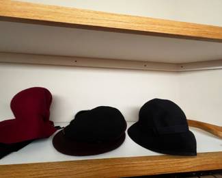 various hats