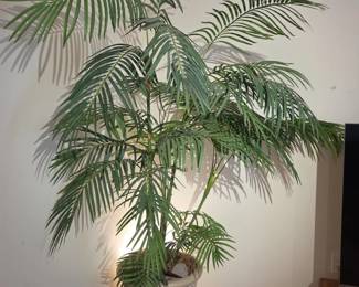 Nearly Natural ft. Areca Palm Artificial Tree in Decorative Planter