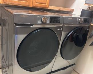 Samsung WFBAP Washer and DVEBP Dryer Set