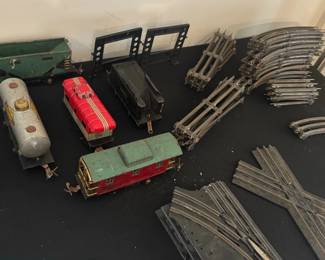 Vintage Lionel Train Set with Track