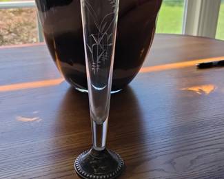 Duchin Creation Sterling Weighted Bud Vase