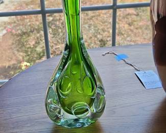 Sommerso Glass Vase
