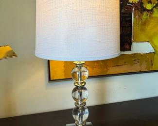 Modern Crystal Ball Table Lamp