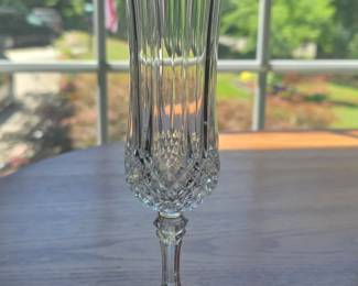Cut Crystal Flute Glass