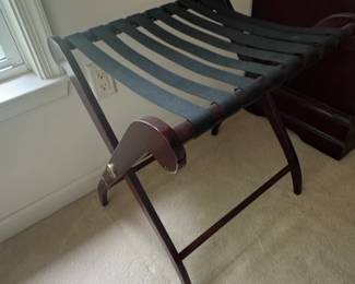 Wooden Luggage Rack second image