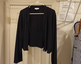 Calvin Klein Womens Cropped Cardigan