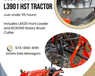 ESM 2021 Kubota L3901 Tractor