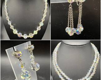 Aurora Borealis Vintage Rhinestone Jewelry