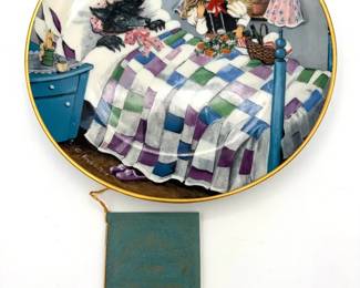 Kaiser Porcelain Collectable Plate featuring Little Red Riding Hood