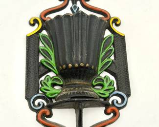 Wilton Cast Iron Wall Urn