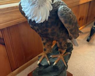 Majestic, Large American Bald Eagle Sculpture