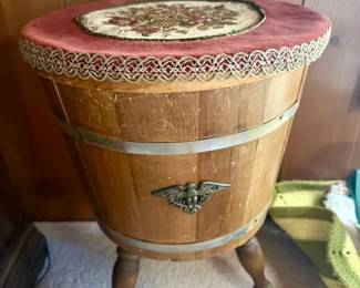Antique Sewing Bucket