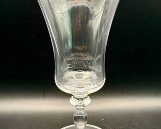 (5) Mikasa Crystal iced tea goblet in the Jamestown Clear pattern