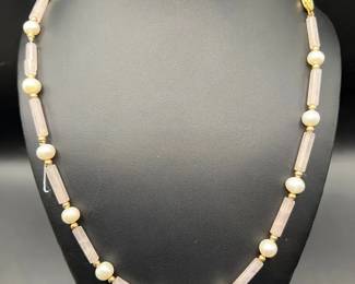 14K Gold Filled Jewelry with Stone Beads