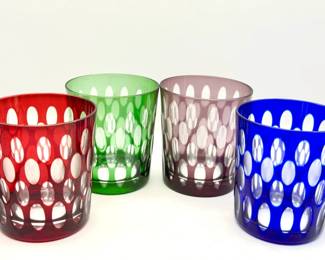 (4) Vintage Tumblers