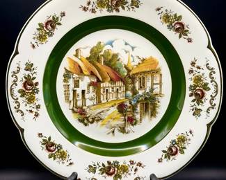 vintage Wood & Sons Ascot pattern service plate
