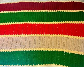 Nifty Textured Crochet Blanket
