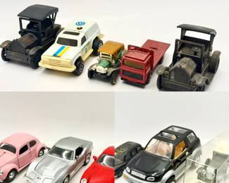 Vintage Model Cars Lot Including Porsche